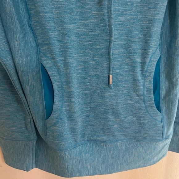 Prana Cowl Neck Stretchy Long Sleeve Shirt Sweater Size Small - Picture 7 of 9